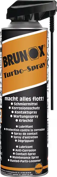 Nur Heute Multifunktionsspray Turbo-Spray® 500 ml Spraydose Power-Click BRUNOX VE: 12 Stück