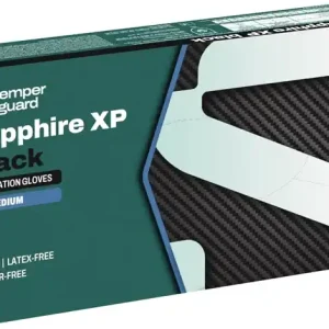 Einw.-Handsch.Semperguard® Sapphire XP black Gr.S schwarz Nitril 100 St./Box Heißes Angebot
