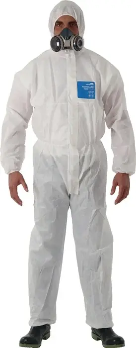 Schutzoverall AlphaTec® 1500 Plus Gr.XXXL weiß PSA III ANSELL Markenprodukt