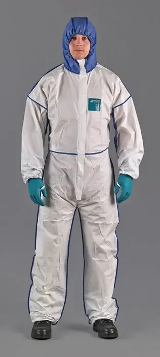 Top-Seller Schutzoverall AlphaTec® 1800 Comfort Gr.XXL weiß/blau PSA III ANSELL
