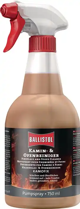 Kamin- u.Ofenreiniger 750ml Sprühflasche BALLISTOL VE: 6 Stück Knallerangebot