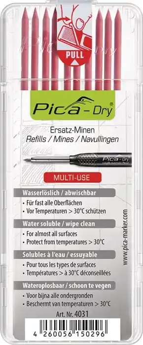 Sofort Bestellen Minenset Pica-Dry 10x rot feucht abwischbar 10 Minen/Set