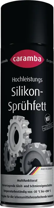 Hochl.Silikonsprühfett farblos NSF H1 500ml Spraydose CARAMBA VE: 6 Stück Neu Im Sortiment