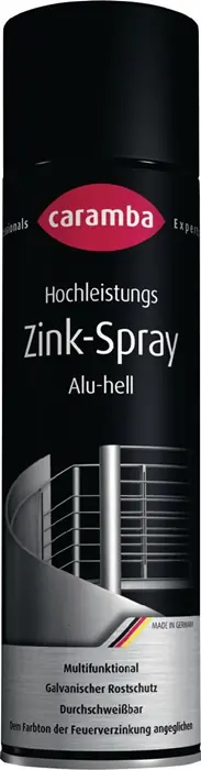 Heißes Angebot Zinkspray Alu hell 500 ml Spraydose CARAMBA VE: 6 Stück