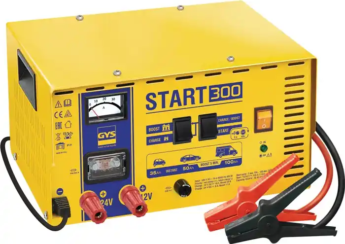 Super-Preis Batterieladegerät START 300 12/24 V Boost 12V:10-23/24V:8-17 A GYS