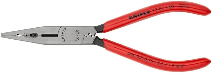 Schneller Versand Verdrahtungszange L.160mm 0,5-0,75/1,5/2,5 mm² pol.Ku.-Überzug KNIPEX