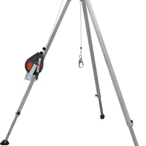 Markenware Dreibaum m.Höhensicherungsgerät EN 795b PSA III 19,0kg Alu.MAS