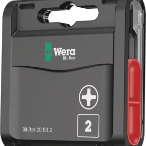 Bitgroßpackung 1/4 Zoll PH 2 L.25mm DIN ISO 1173,Form C 6,3 20 Bits/Ku.-Box Neuheit