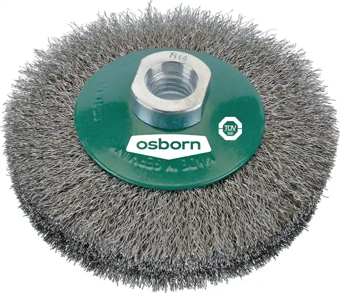 Bestseller Kegelbürste D.100mm Drahtstärke 0,2mm VA 20mm 12500min-¹ OSBORN
