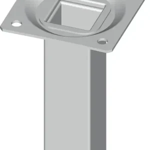 Möbelfuß weiß 25x25mm H.400mm Platte 4 St./Set ALFER ALUMINIUM VE: 4 Stück Beliebt