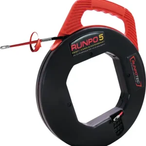 RUNPOTEC Kabeleinziehgerät RP5 ohne Meterzähler für Rohrinnendurchmesser von 9-32 mm Garantierte Lieferung