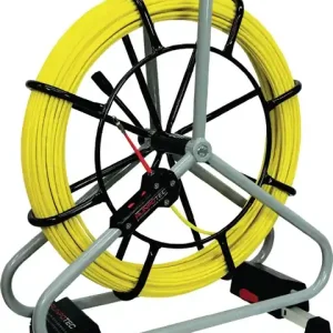 Glasfaserstab Profiset Band-L.60m Biege-R.168mm Kabel-D.6mm Neuheit