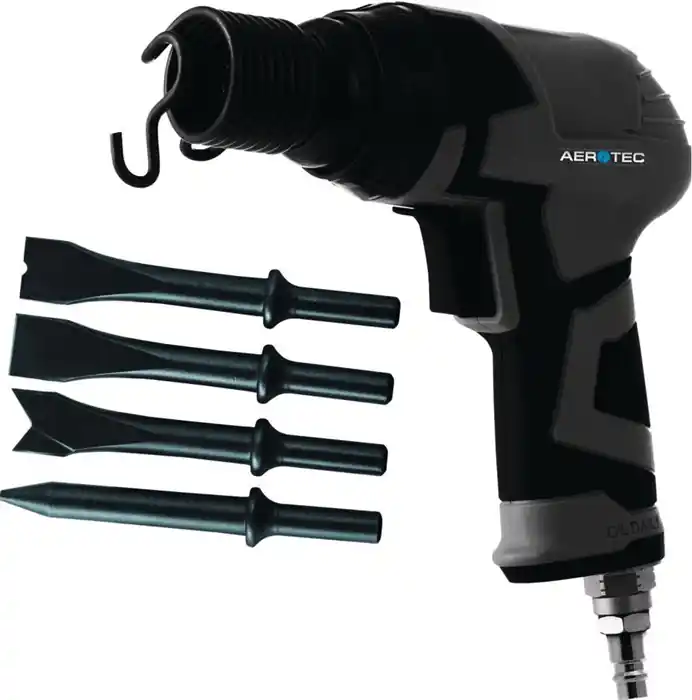 Druckluftmeißelhammer CSP 150 Set 4500min-¹ 11mm Sechskant 4-5 J AEROTEC Echt