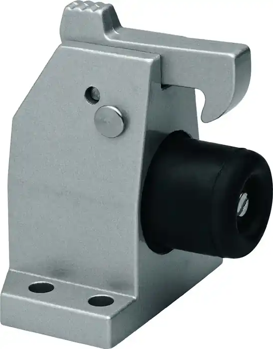 Angebot Türfeststeller 3871 0000 22 LM silber lack.Bodenmontage DENI