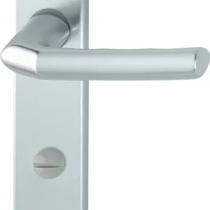 Kurzschildgarnitur Birm.1117/202KP/AP Alu.F1 SK/OL eck.Drückergrt.HOPPE Heißes Angebot
