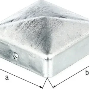 Pfostenkappe 70x70mm eck.flache Form TZN GAH VE: 10 Stück Must-Have