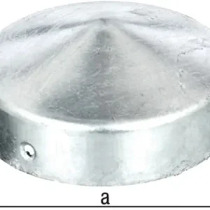 Jetzt Bestellen Pfostenkappe D.100mm rd.flache Form TZN GAH VE: 10 Stück