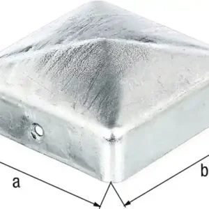 Jetzt Bestellen Pfostenkappe 100x100mm eck.flache Form TZN GAH VE: 10 Stück