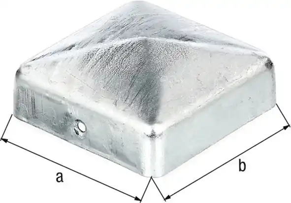 Angebot Pfostenkappe 70x70mm eck.flache Form VA ma GAH