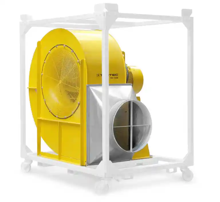 Trotec Hochdruck-Radialventilator TFV-Serie Geprüft