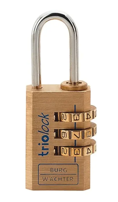 Aktuell Zahlenvorhangschloss Combi Lock 80 Schlosskörper-B.30mm MS BURG-WÄCHTER