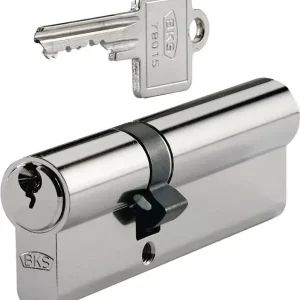 Profildoppelzylinder PZ 8812 40/50mm NuG beids.Anz.Schlü.3 versch.-schl.BKS Expressversand