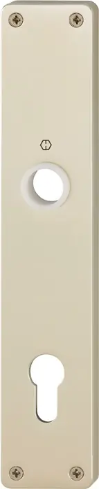 Langschildpaar 202H F2/neusilberfarbig F2 PZ 92mm HOPPE Highlight