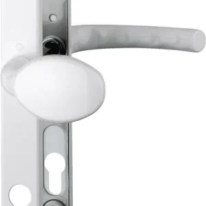 Kracherpreis Profiltürgarnitur Tôkyô 76G/3346/1710RH Alu.F9016 PZ f.TS 57-62mm HOPPE