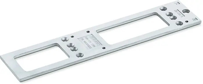 Montagepl.f.TS 4000/5000 silber f.Brandschutztüren GEZE Echt