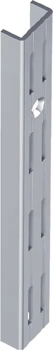 Wandsch.L.1500mm weiß STA zweireihige Lochung ALFER ALUMINIUM Top-Seller