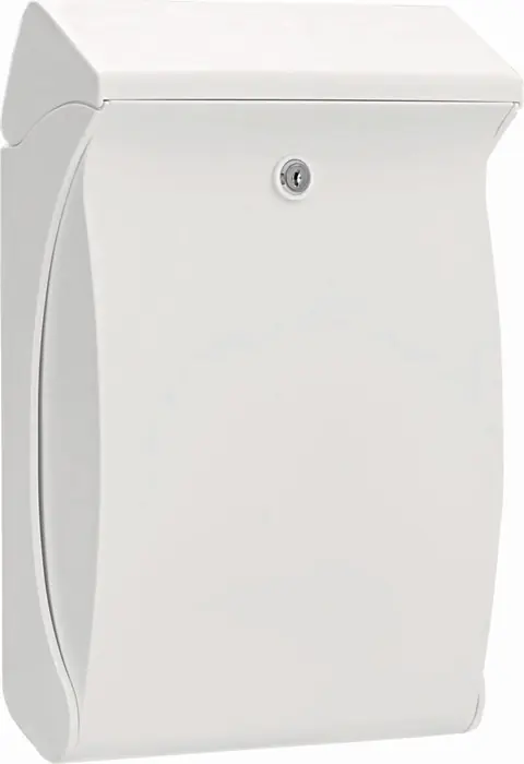 Briefkasten Swing 4905 W H.419mm B.271mm T.129mm weiß Ku.DIN C4 BURG-WÄCHTER Mega-Angebot