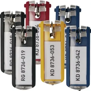 Schlüsselanhänger Key Clip farbig sortiert Ku. Preis Gesenkt