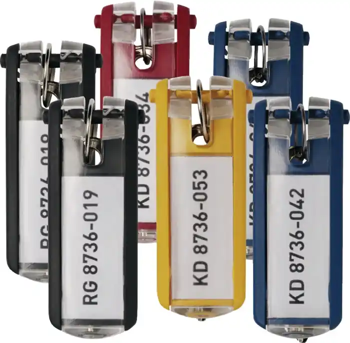 Schlüsselanhänger Key Clip farbig sortiert Ku. Preis Gesenkt