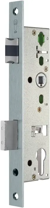 Geprüft Panik-RR-Einsteckschl.E DIN L/R 24/245/35/92/9mm Kl 3 ktg.SSF
