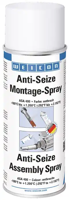 Montagepaste Anti-Seize 400 ml anthrazit Spraydose WEICON VE: 12 Stück Günstig