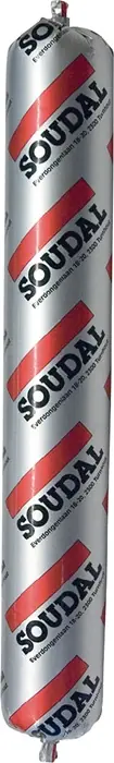 Silikondichtstoff Silirub BauN transp.600ml Schlauchbeutel SOUDAL VE: 12 Stück Letzte Chance