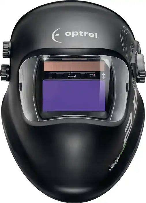 Schweißerschutzhelm Vegaview2.5 schwarz 90x110mm DIN 8-12 Krt.OPTREL Billig