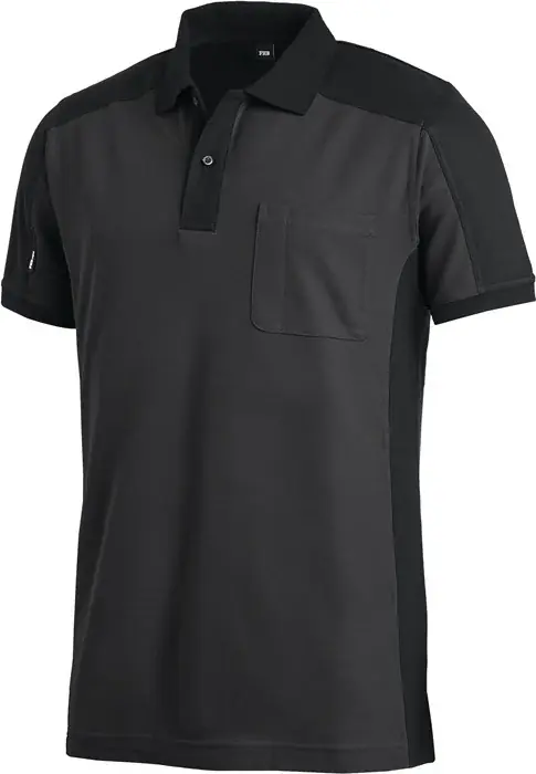 Top-Angebot Poloshirt KONRAD Gr.M anthrazit/schwarz FHB