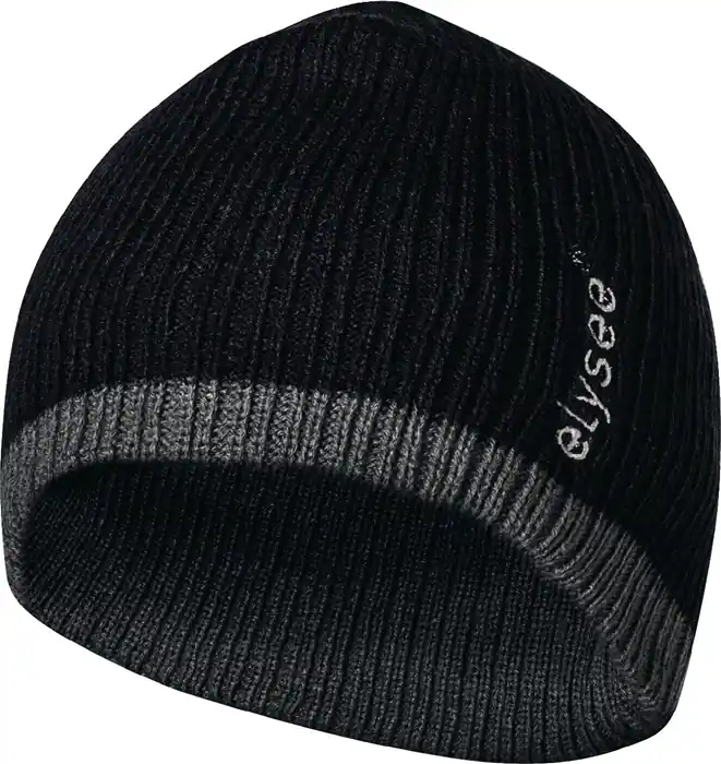 Strickmütze Ole univ.schwarz/grau ELYSEE Schneller Versand
