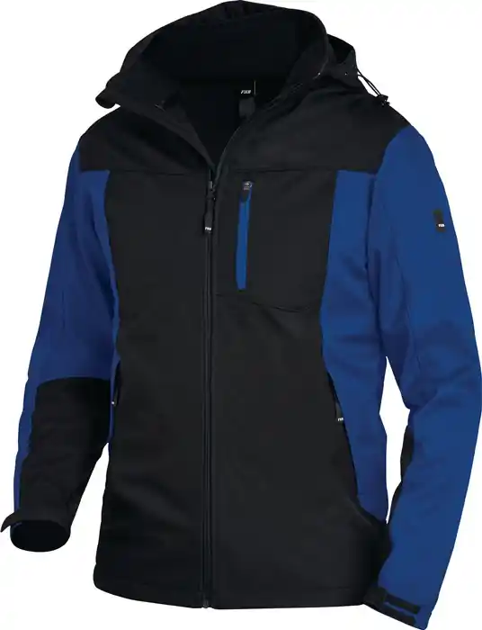 Heißes Angebot Softshelljacke JANNIK Gr.L royal/schwarz