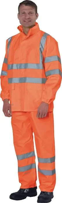 Warnschutz-Regenjacke Gr.M orange PREVENT Top-Preis