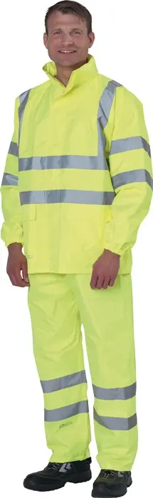 Warnschutz-Regenjacke Gr.XL gelb PREVENT Beliebt