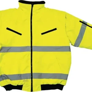 Warnschutz-Pilotenjacke Gr.XXXL gelb PREVENT Preis Gesenkt