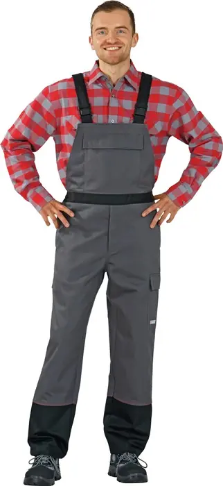 Schweißerschutzlatzhose Weld Shield Gr.54 grau/schwarz Schnäppchen