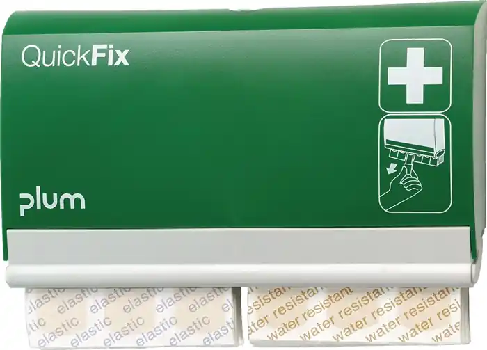 Pflasterspender QuickFix 1 B230xH135xT32ca.mm grün PLUM Must-Have
