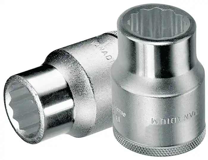 Garantierte Lieferung Steckschlüsseleinsatz D32 3/4 Zoll 12-kant SW 24mm L.51,5mm GEDORE