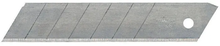 Schnäppchen Abbrechklinge 0-11-325 L110xB25xS0,7mm 7 Sollbruchstellen 10 St./Spender STANLEY