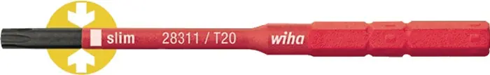 Wechselkl.SlimBit electric TORX T 15x75mm VDE isol.WIHA Versand Am Gleichen Tag