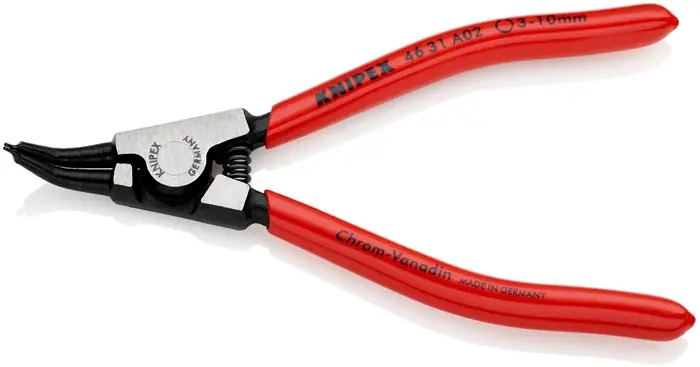 Geprüft Sicherungsringzange A 02 f.Wellen D.3-10mm KNIPEX