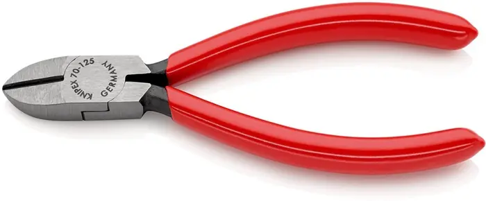 Kracherpreis Seitenschneider L.125mm Kopf pol.Ku.-Überzug KNIPEX